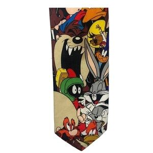 Warner Bros Looney Tunes Necktie Vintage